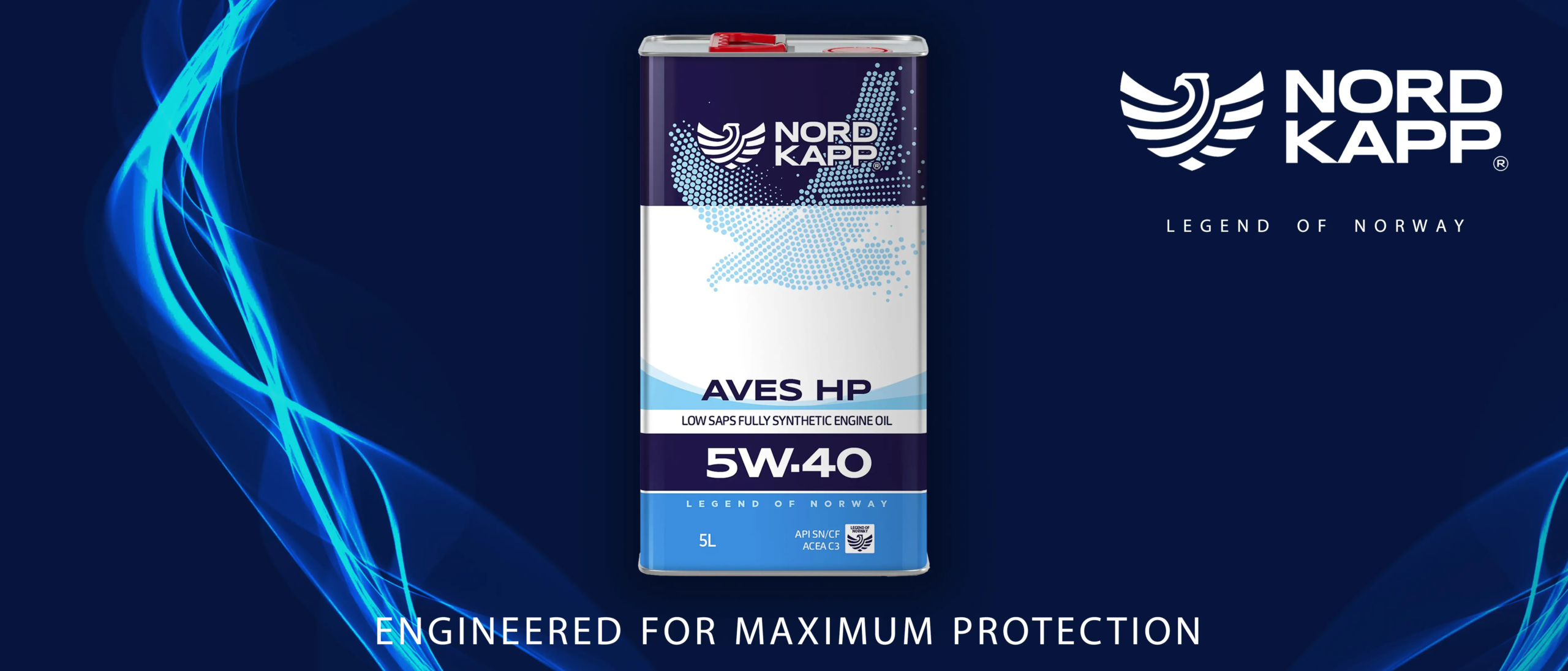 Product Poster (AVES HP 5W-40)